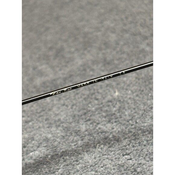 Ray-Ban AVIATOR Black Large Dark Lens Sunglasses Designer RB3026 62 14 135 - Picture 7 of 8